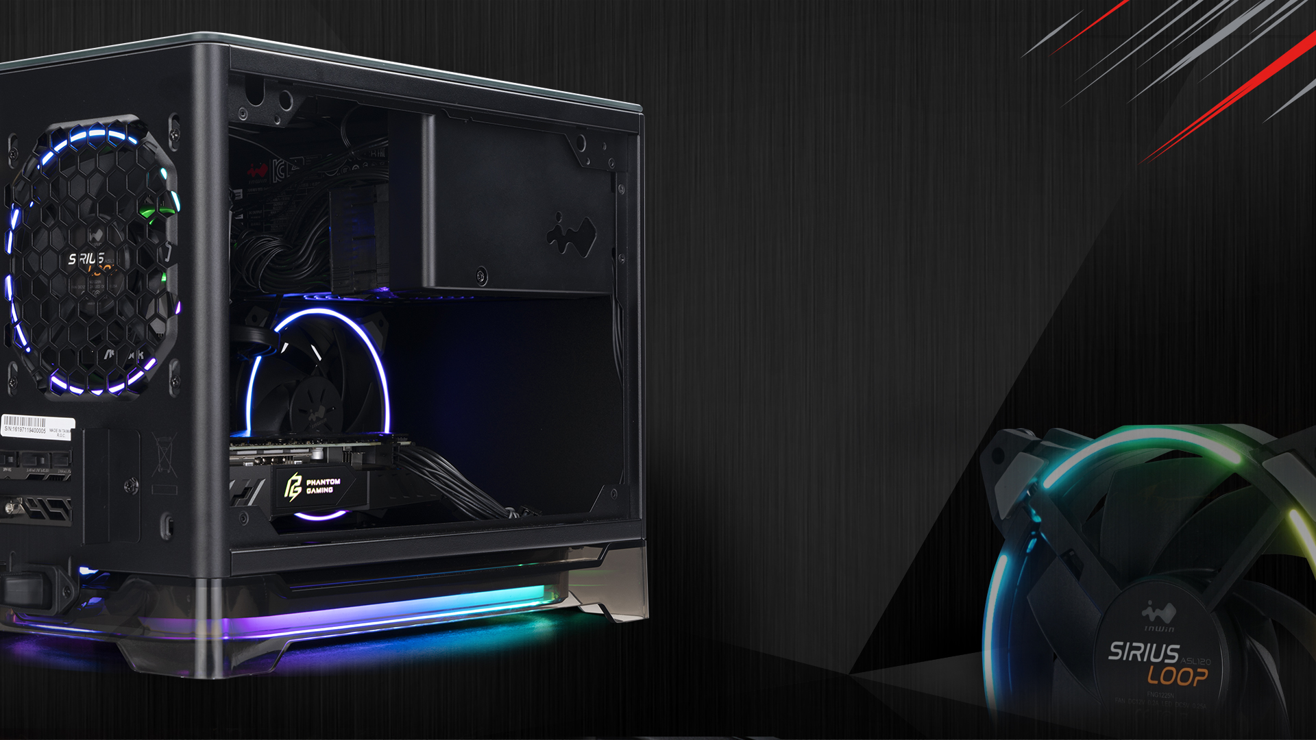 IN WIN A1PLUS-BLACK ブラック [Mini-ITXケース] InWin A1 Plus